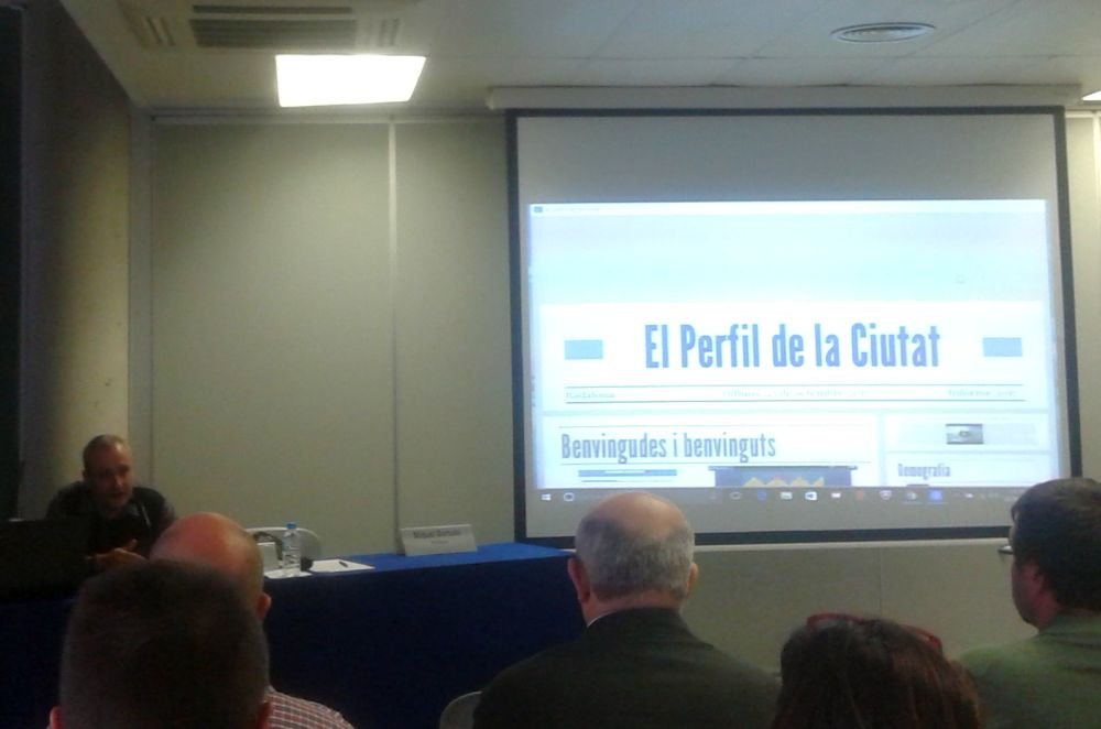 Un moment de la presentació de l'anuari 