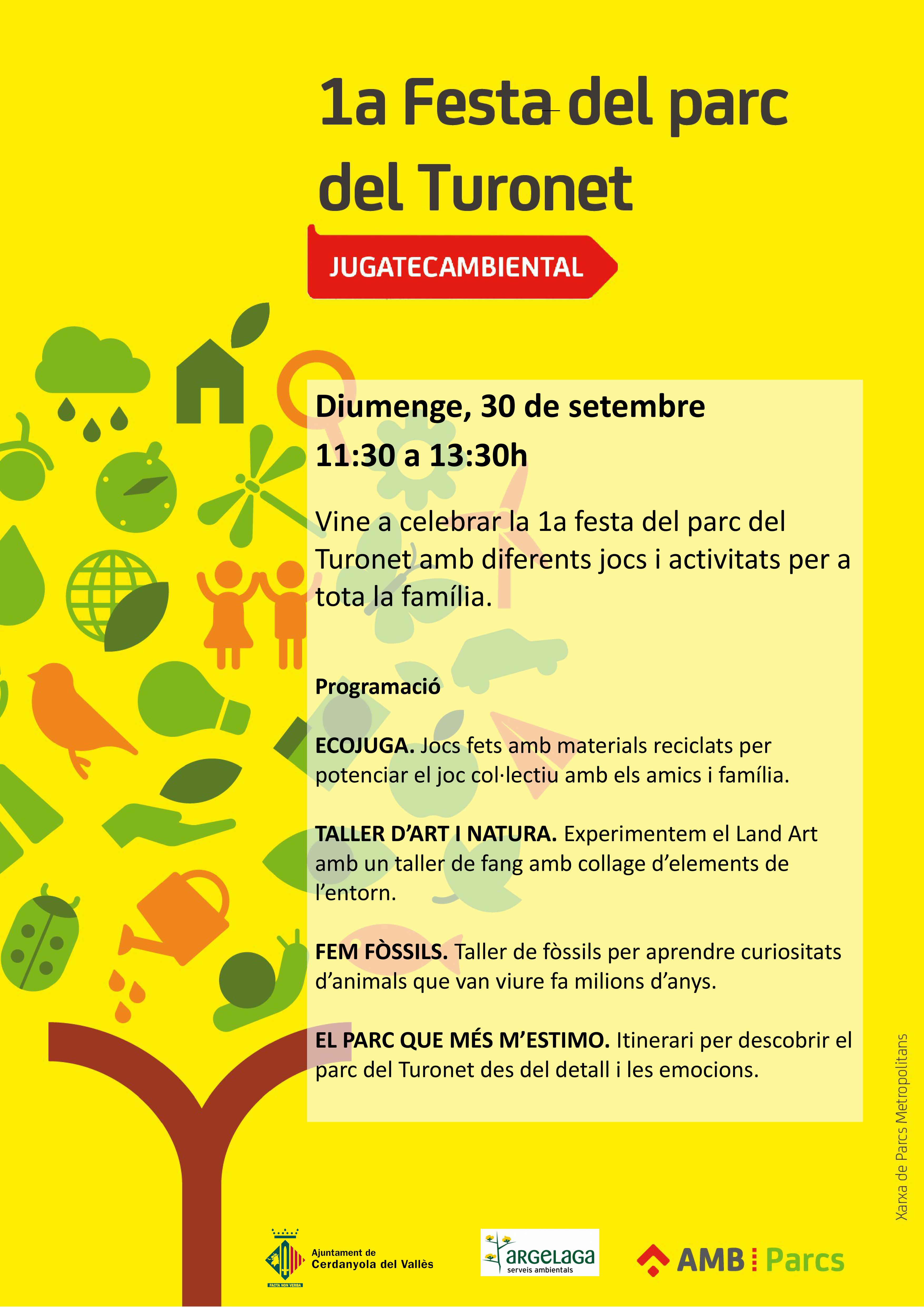cartell de la 1a Festa del Turonet