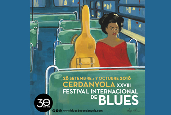 Cartell del Festival Internacional de Blues 2018