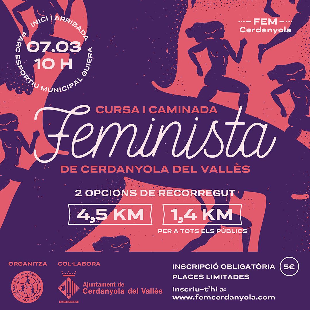 Imatge de la Cursa Feminista