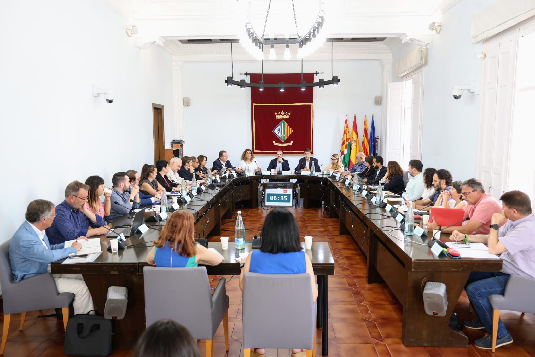 foto arxiu ple municipal
