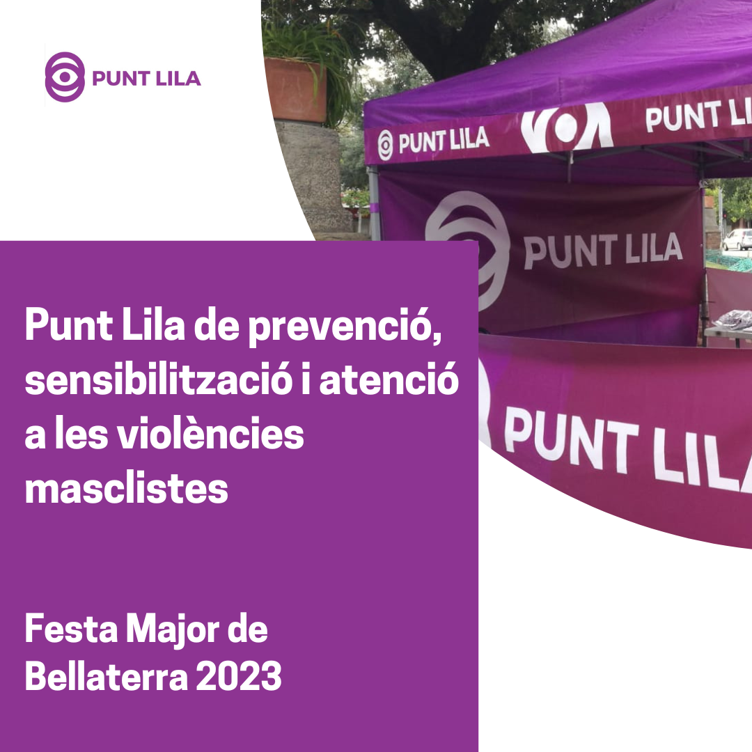 La Festa Major de Bellaterra contra les violències masclistes