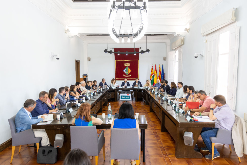foto d'arxiu del ple municipal