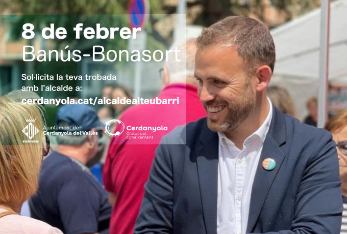 El primer barri que visitarà l'alcal serà Banús-Bonasort