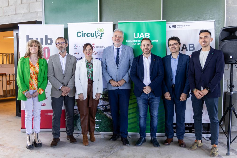 Representants dels agents que han participat el Projecte Circular B30 