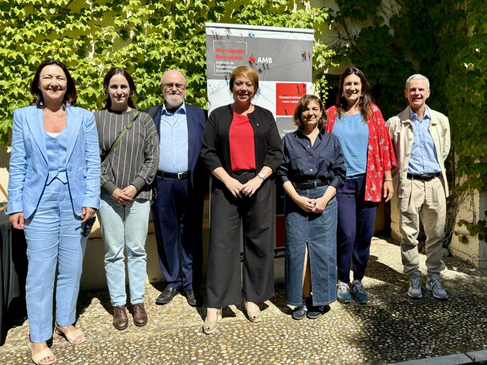 Foto de grup de la presentació d’ExportMetropolis 2024
