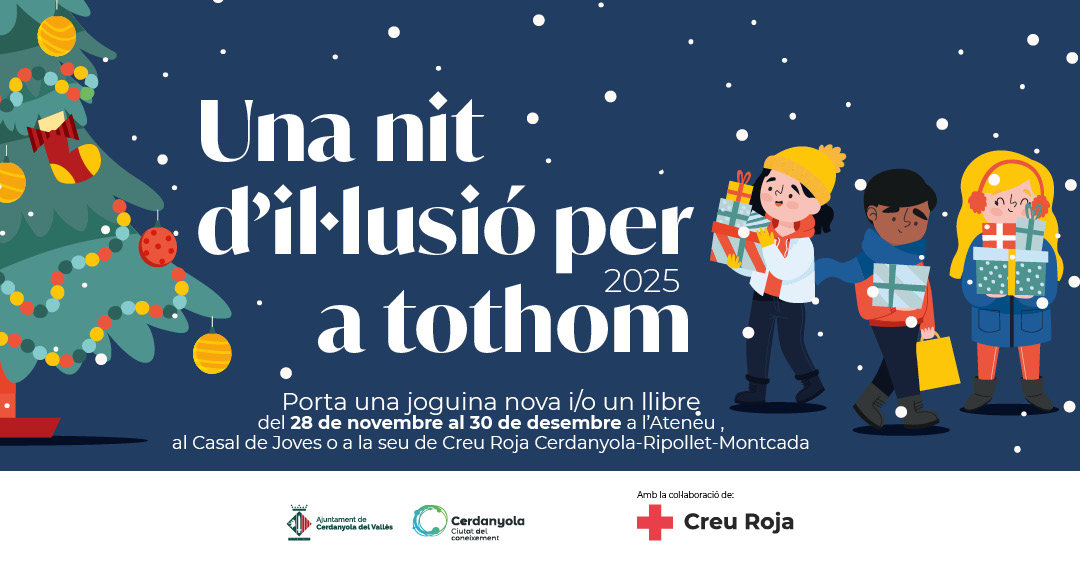 Imatge campanya Una Nit d'Il·lusió per a Tothom 2024