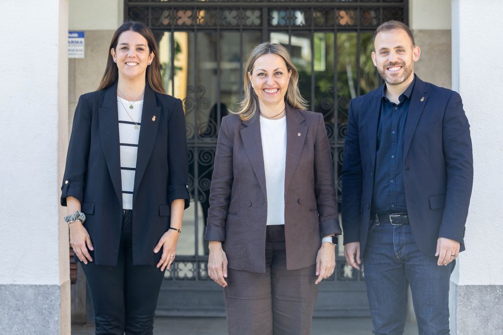 Andrea Borrego, Eva Menor i Carlos Cordón