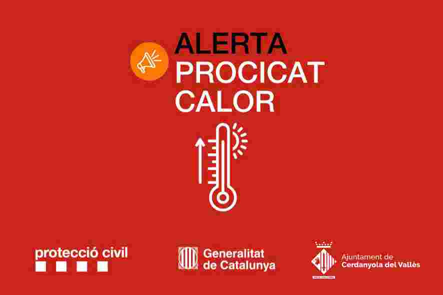 Imatge avís Alerta ProcicatCalor