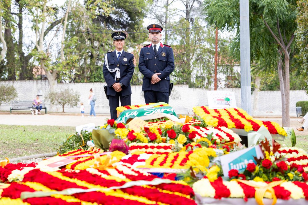 Moment de la Diada Nacional a Cerdanyola 2024