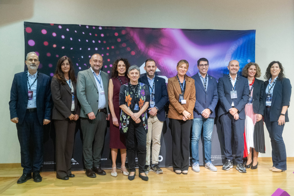 Autoritats participants a la inauguració de l'ALBA Hackathon