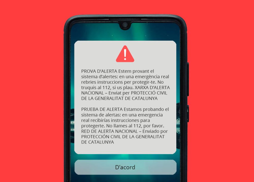 La prova d'alerta a la zona de Cerdanyola es farà el 8 d'octubre
