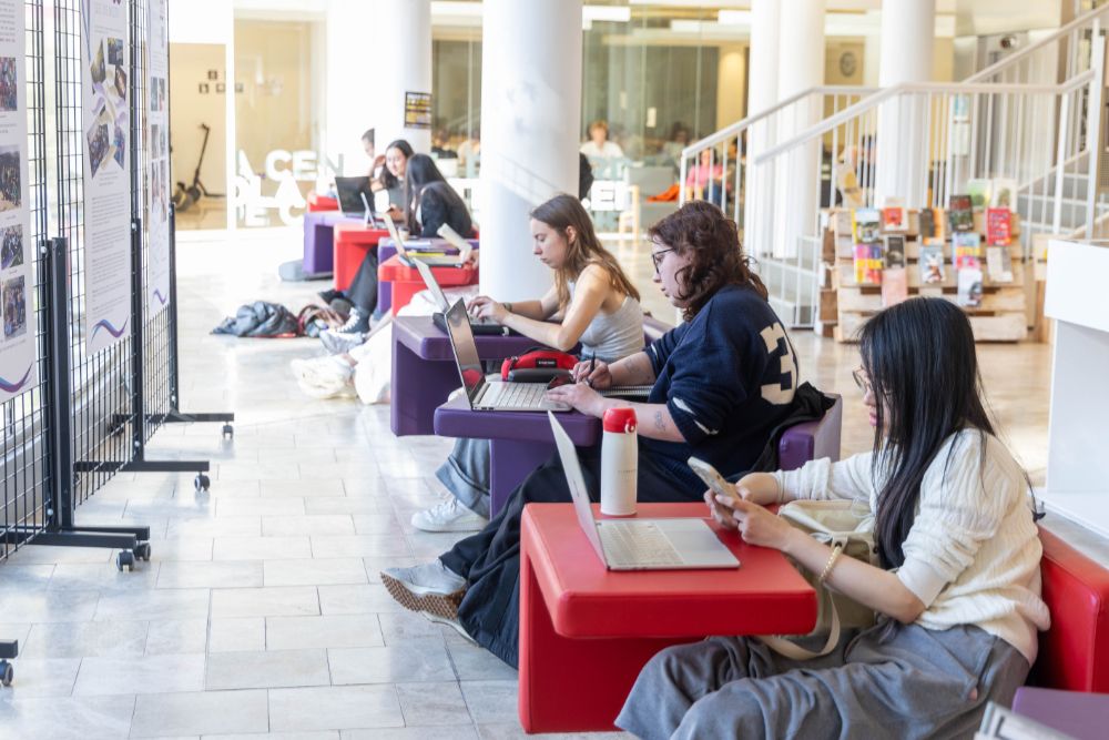 Fotografia d'arxiu de la Biblioteca Central