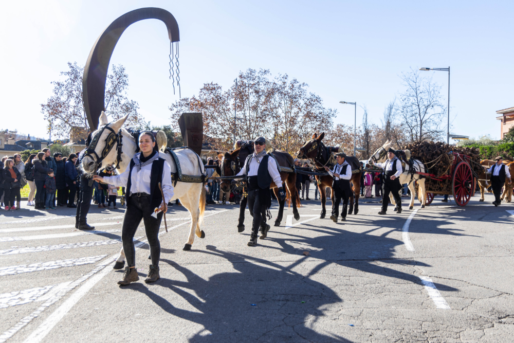 Moment de la passada dels Tres Tombs 2025