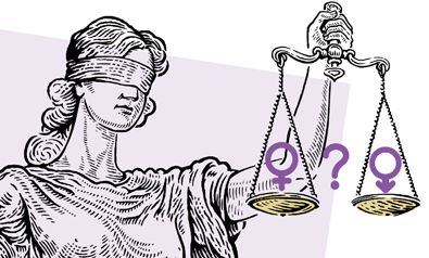 Imatge de l'exposició 'Dona i Justícia'