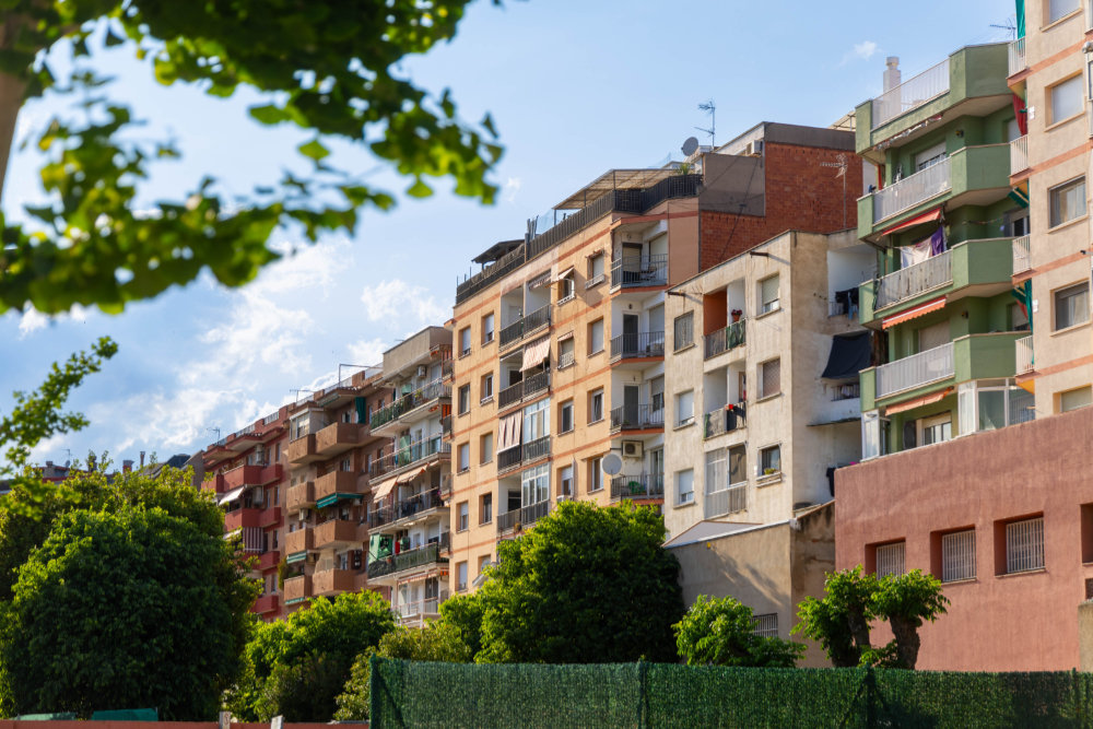 Fotografia d'arxiu de pisos a Cerdanyola