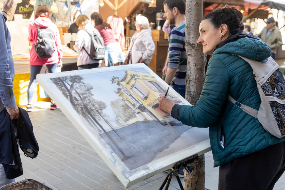 imatge arxiu 2024 Concurs pintura ràpida