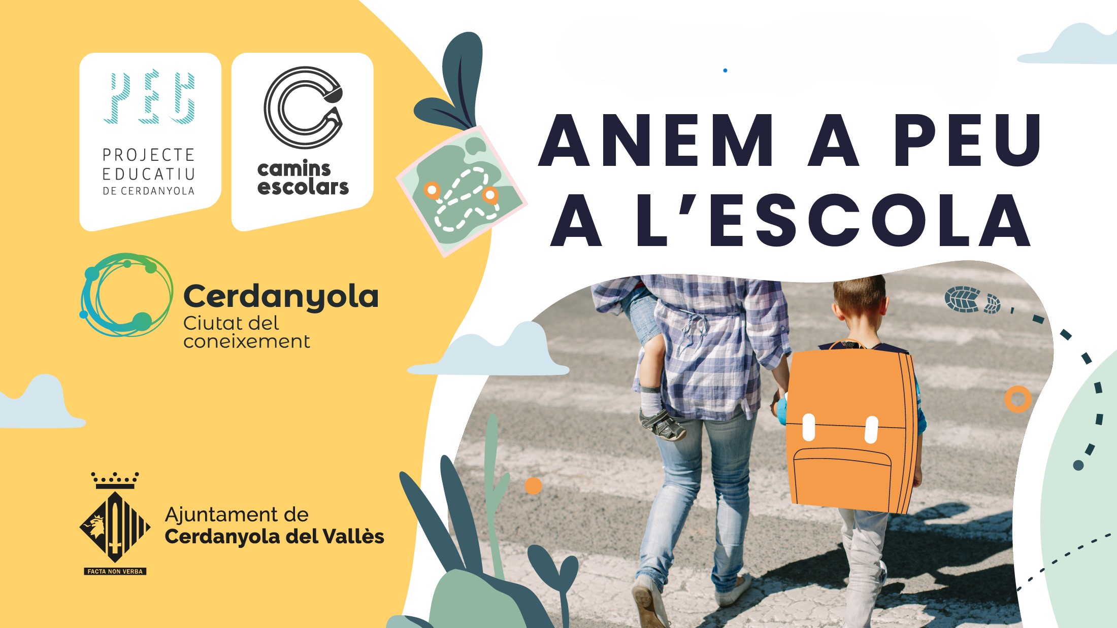Imatge Jornada Anem a peu a l'escola 2026