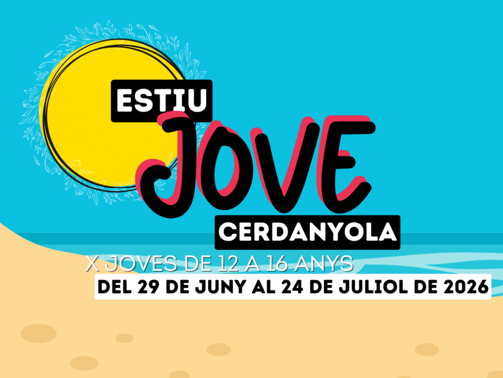 imatge cartell Estiu Jove 2026