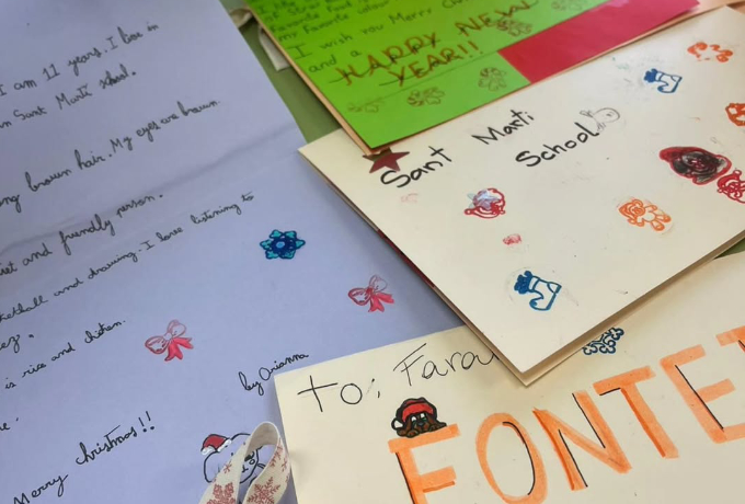 Les escoles Fontetes i Sant Martí s'han sumat al projecte