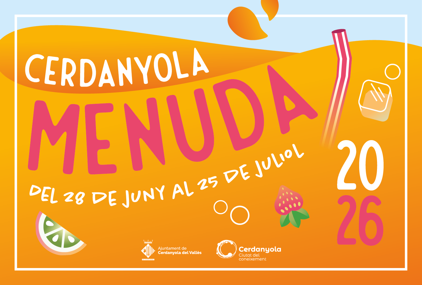 Cartell Cerdanyola Menuda 2026