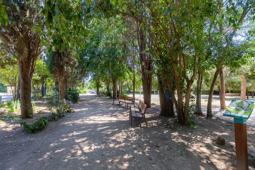 El Parc Cordelles és un dels refugis climàtics de la xarxa de l'AMB