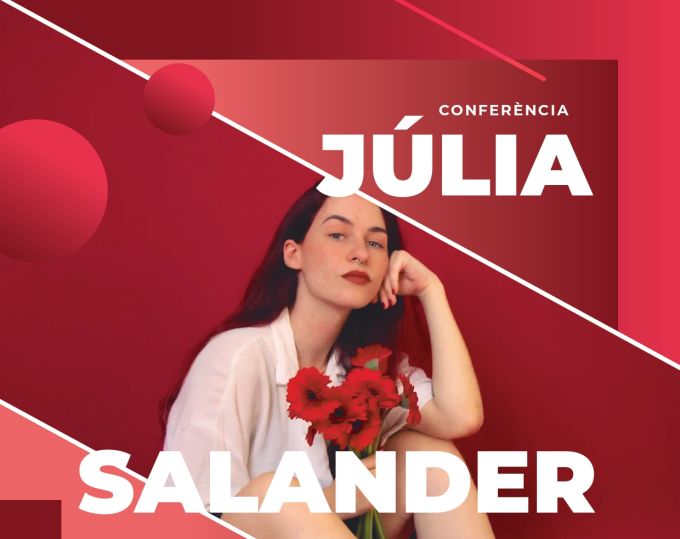 imatge del Cartell de la conferència de Julia Salander 
