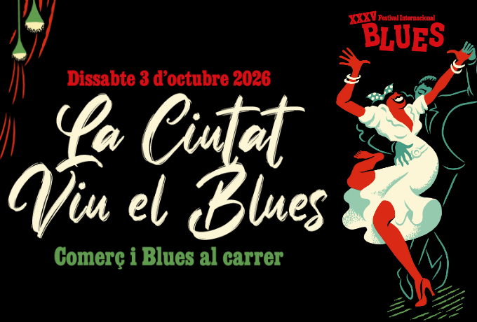 Imatge de 'La ciutat viu el Blues. Comerç i Blues al carrer'