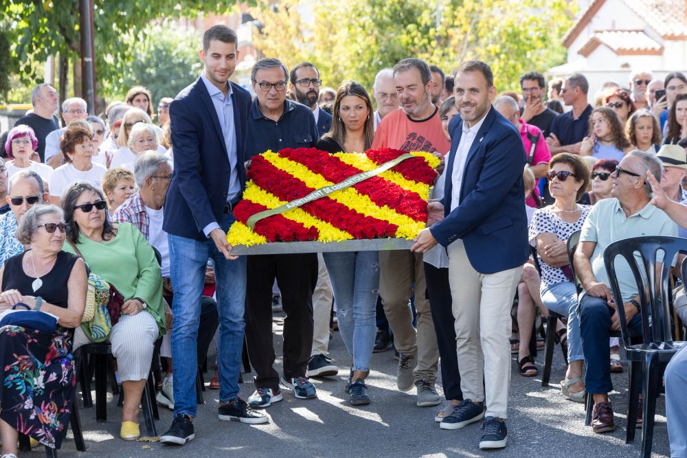 Ofrena institucional Diada Nacional Catalunya 2025