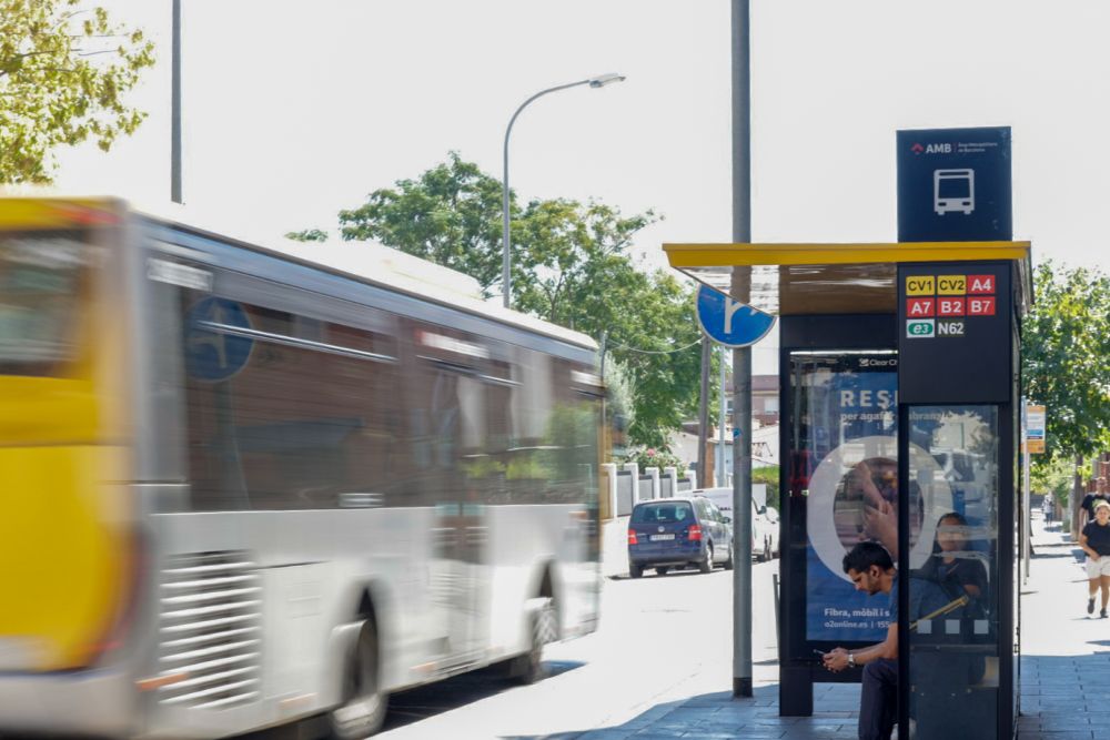 Bus passant per Cerdanyola