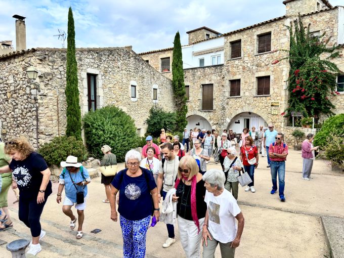 fotografia de la primera sortida del Cicle de sortides culturals