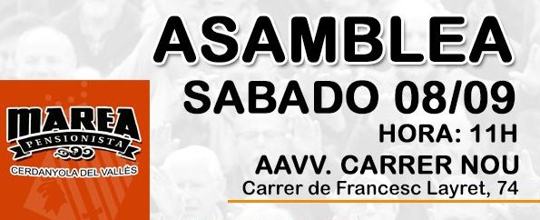 Assemblea Marea Pensionista