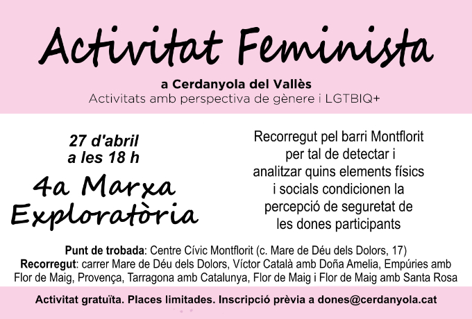 cartell de l'activitat