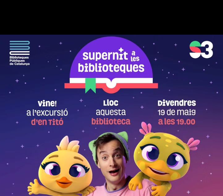 Imatge Supernit a les biblioteques 