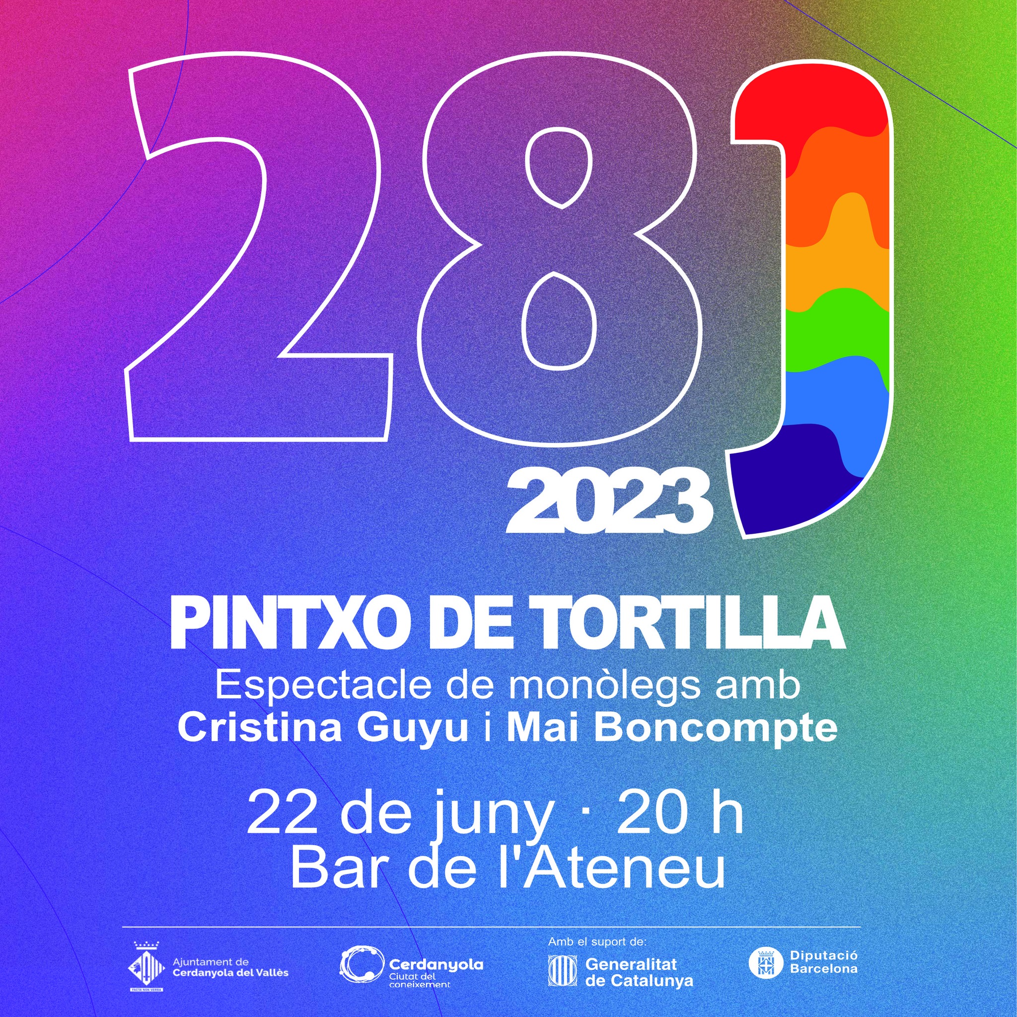 Imatge Espectacle "Pintxo de Tortilla" pel dia Internacional Alliberament LGTBIQ+