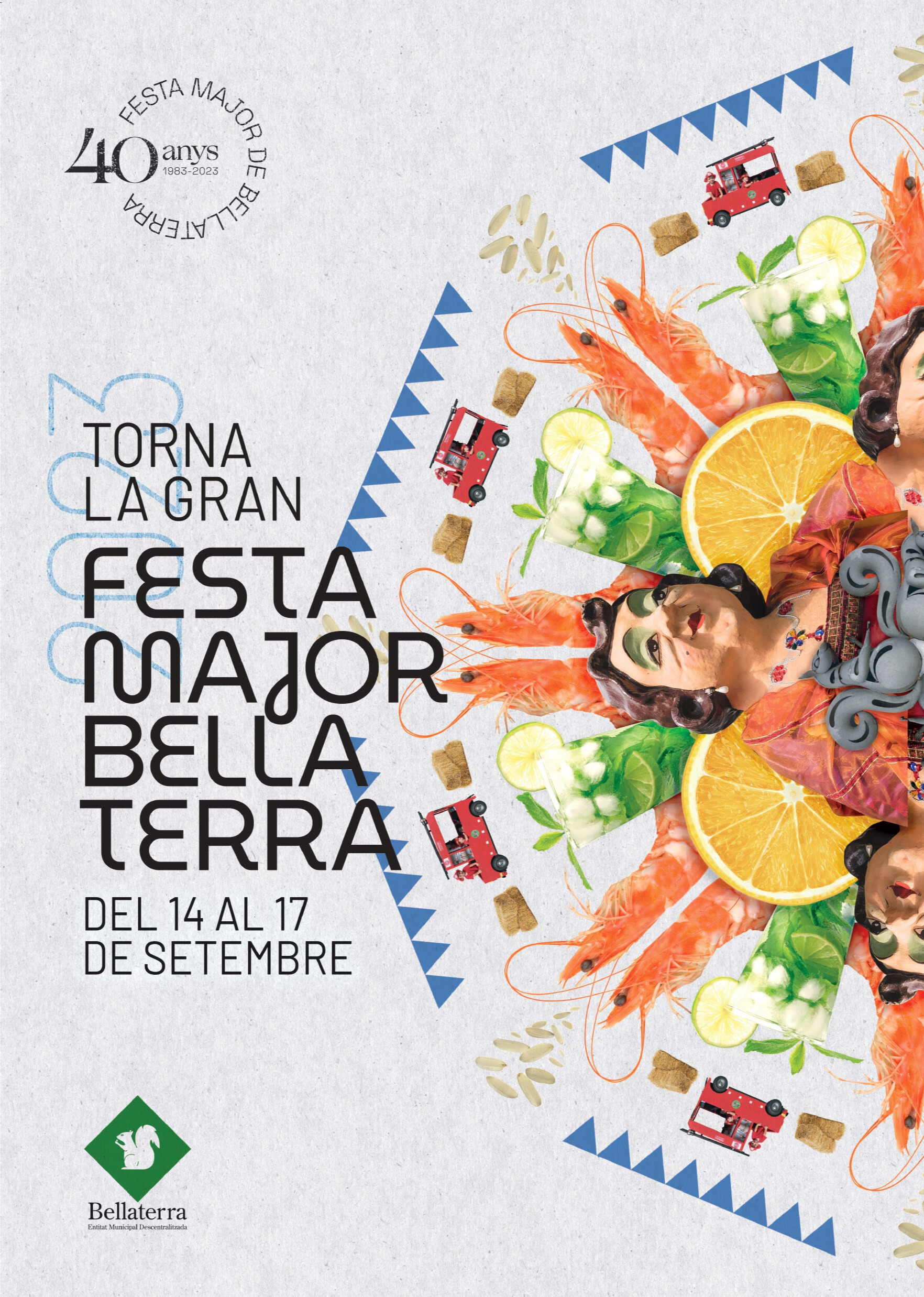 Cartell Festa Major de Bellaterra 2023