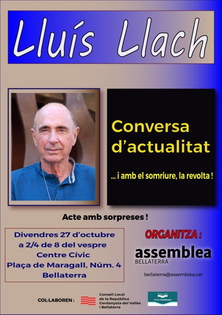 cartell de l'activitat