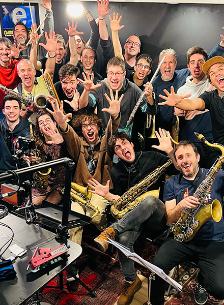 Fotografia dels intèrprets del concert