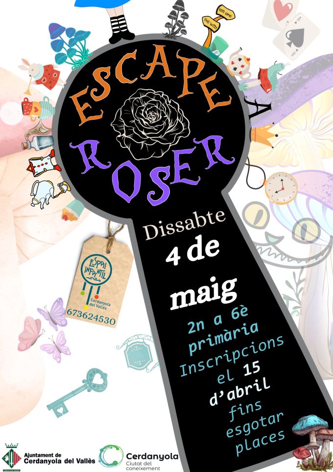 Imatge Escape Room Infantil - Roser de Maig 2024