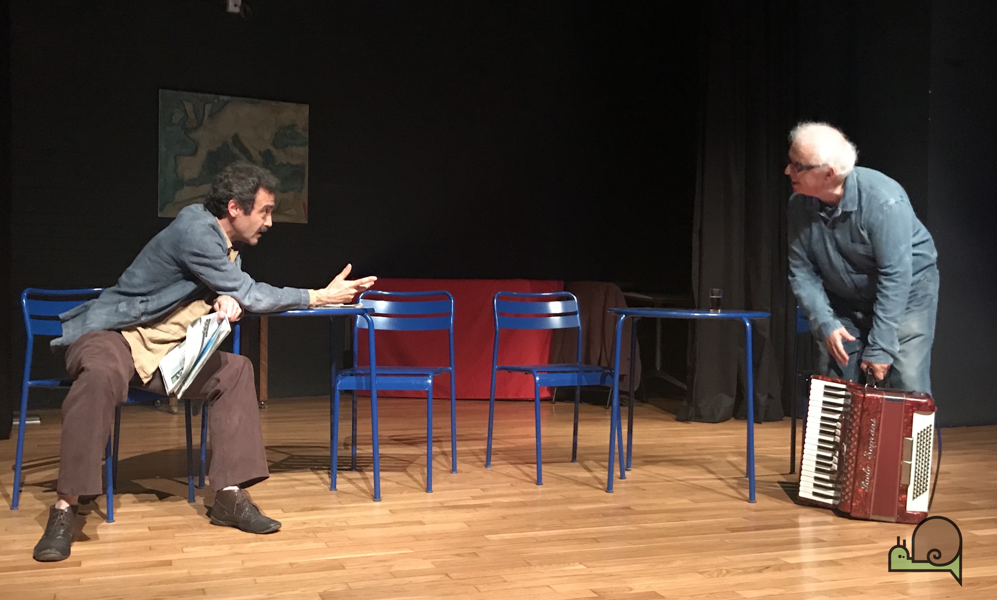 Moment de l'obra 'La idea d'Europa'