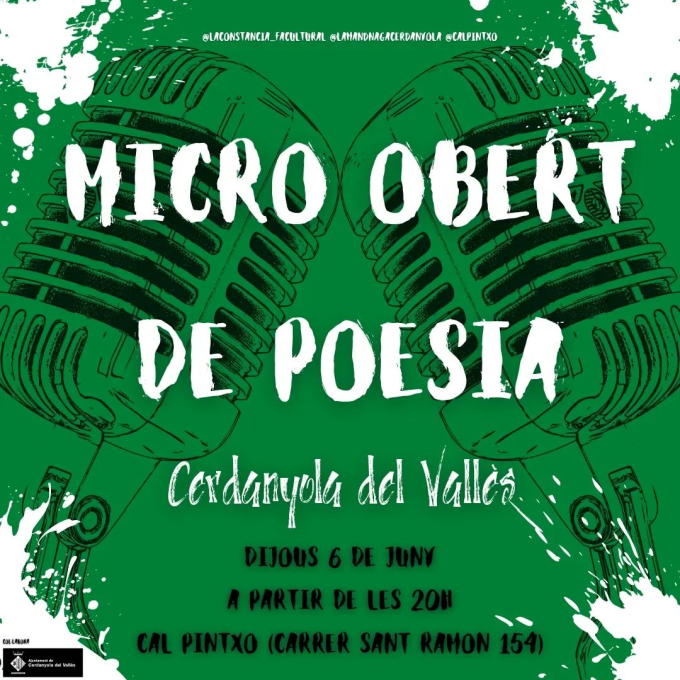 Imatge Micro Obert de Poesia 