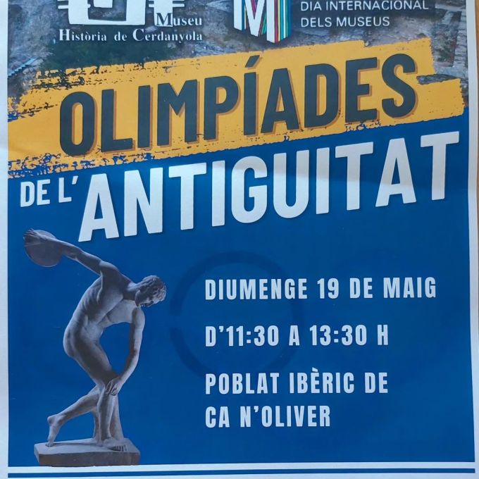Imatge Dia Internacional dels Museus. Olimpíades de l'Antiguitat