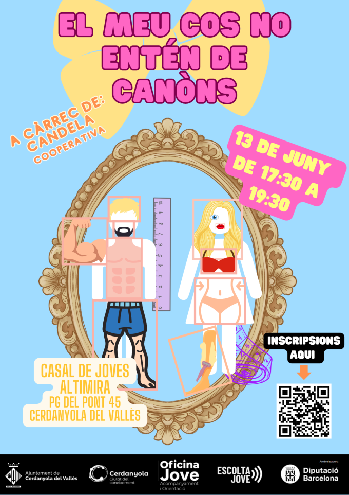 Imatge Taller pe a joves 'El meu cos no entén de cànons'