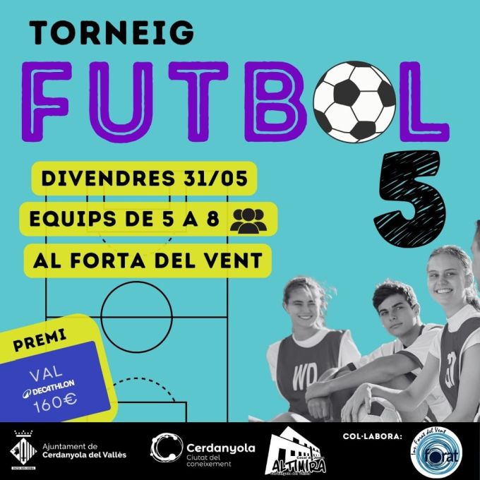 Imatge Torneig futbol 5 del Casal Altimira 