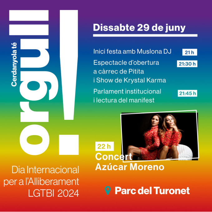 Imatge Dia Internacional per a l'Alliberament LGTBI 2024 - Acte central