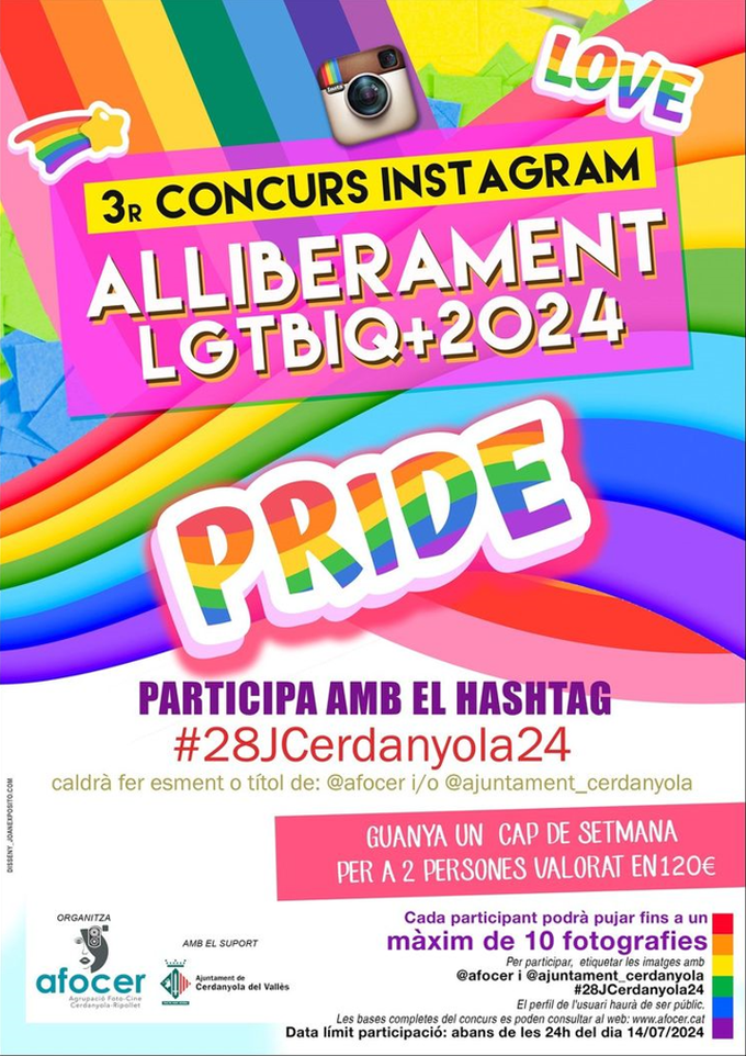 Imatge III Concurs Fotogràfic Instagram Alliberament LGTBIQ+ 2024
