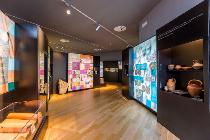 Fotogradia de l'interior de l'exposició 'Cerdanyola, terra d'ibers'