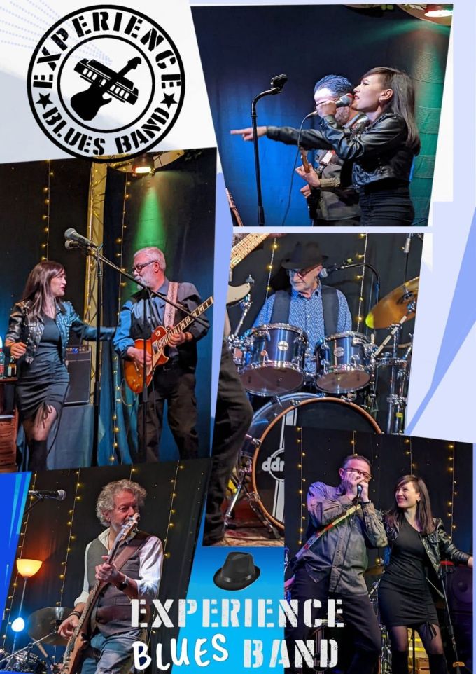 Cartell Concert d'Experience Blues Band