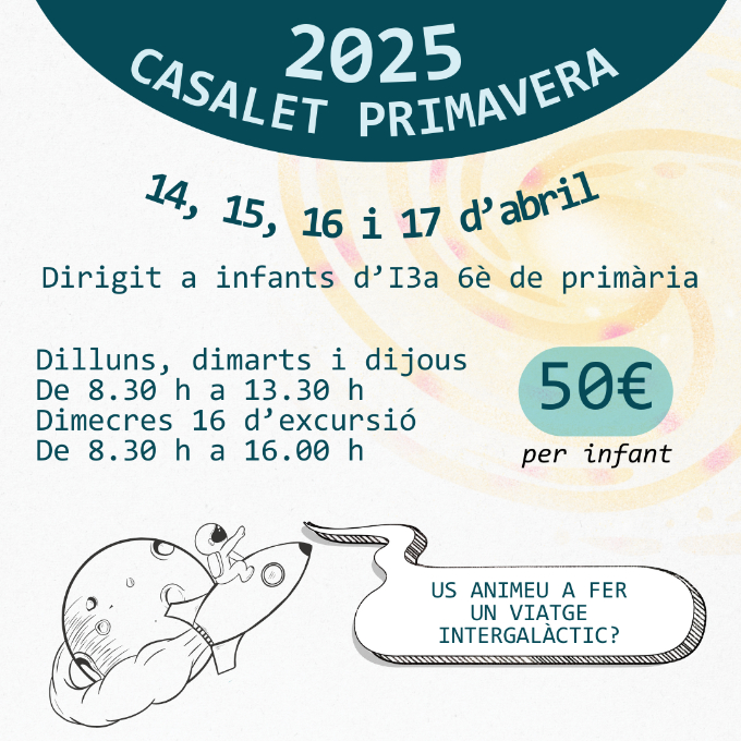 cartell de l'activitat