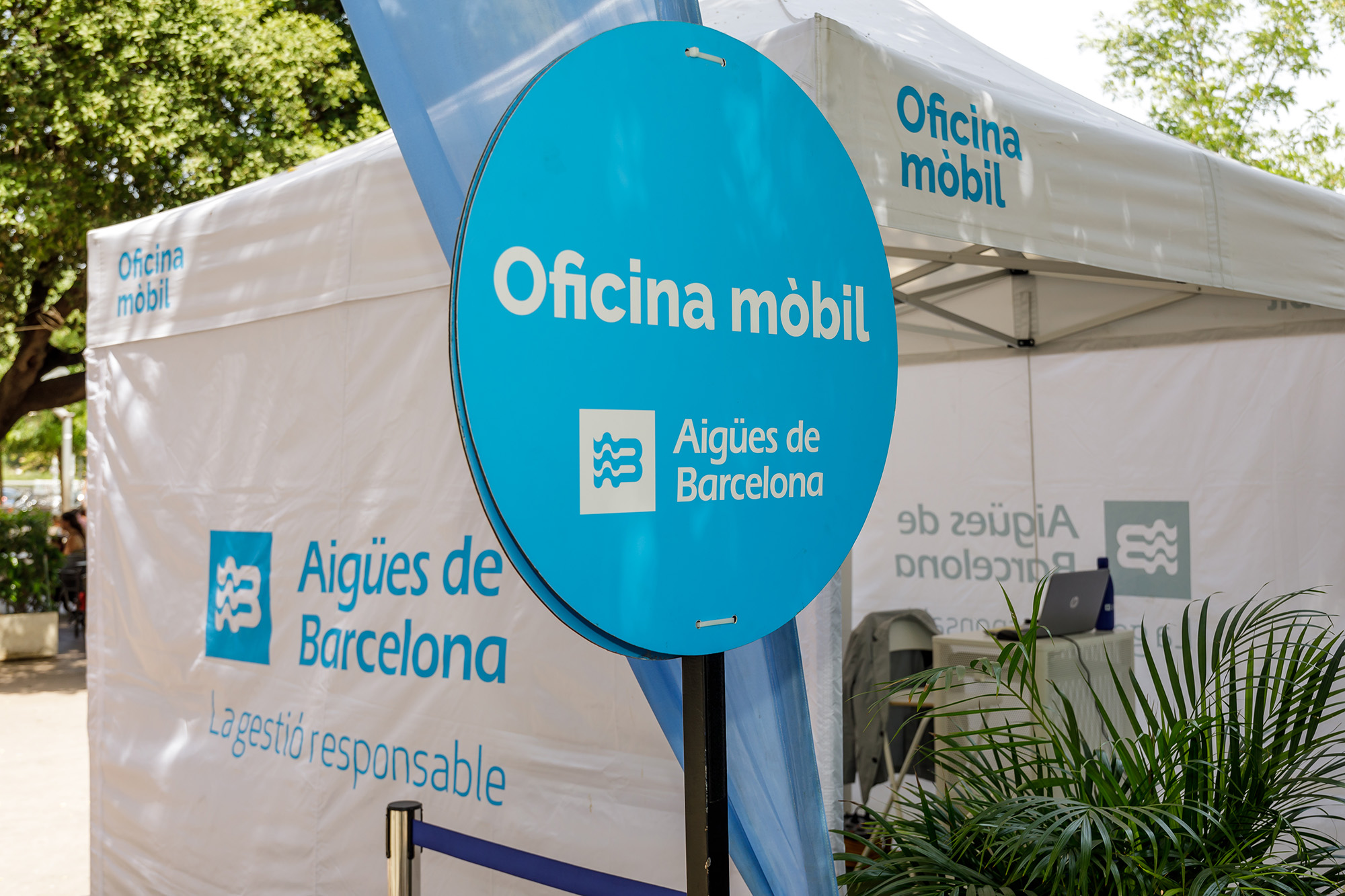 foto recurs Oficina mobil Aigües de Barcelona